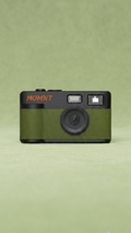 MOMNT Moss — schermloze digitale camera in groen